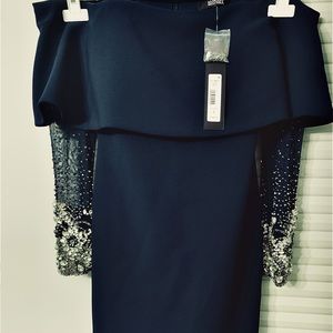 BNWT, Bradgley Mischka superb gown .